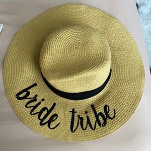 Bride tribe floppy hat